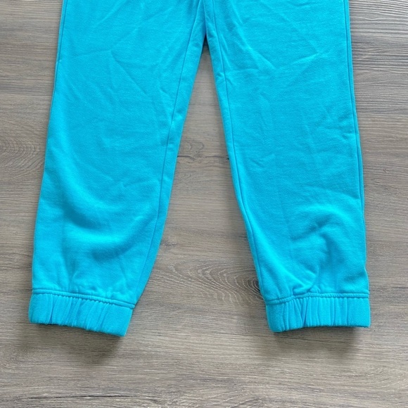 AFRM Tazo Light Blue Fleece Women's Sweatpants - Picture 5 of 11